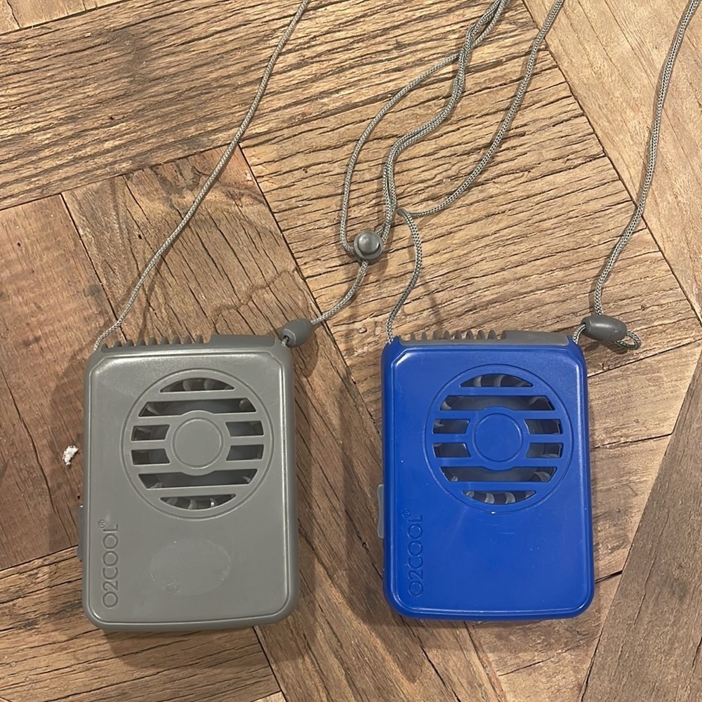 O2Cool 2 Pack Portable Neck Fan - Picture 6 of 6